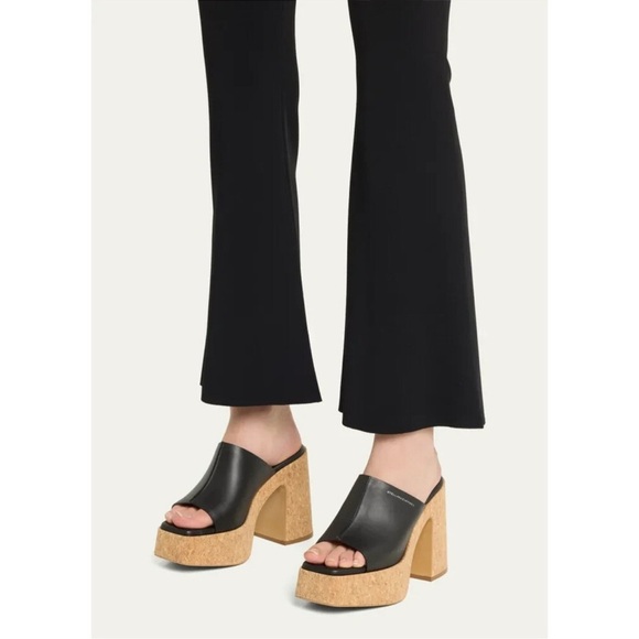 Stella McCartney | Skyla 115M Platform Sandals In Black Size 38 NEW In Box - Picture 10 of 10